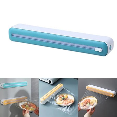 Folieskærer - Holder til aluminiumsfolie & plastfolie 36x7x5cm