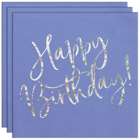 Happy B'Day Servietter