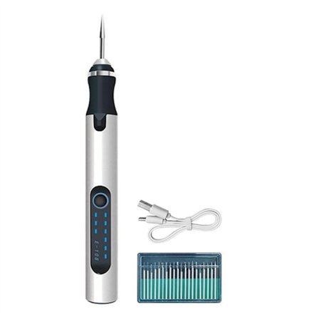 Mini elektrisk slibemaskine trådløs elektrisk boremaskine DIY gravering pen elektrisk gravering maskine slibemaskine pen (B)
