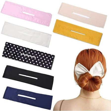 7 kpl Hiusten Nuttura-Teijjät Taitavat Hiusten Nuttura-Teijjät Työkalu Kierretty Hiusten Nuttura Donut Magic Clip, Joustava Uusiokäyttöinen Elastinen 