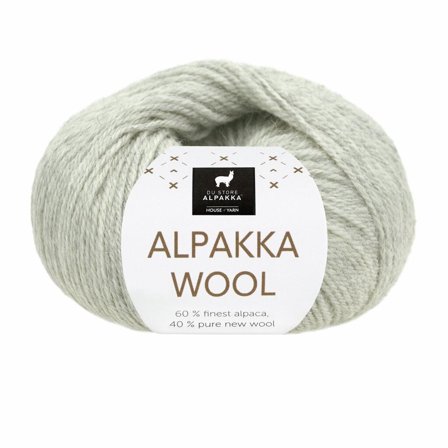 Du Store Alpakka Wool Antikkgrå-Melert 577, 50g