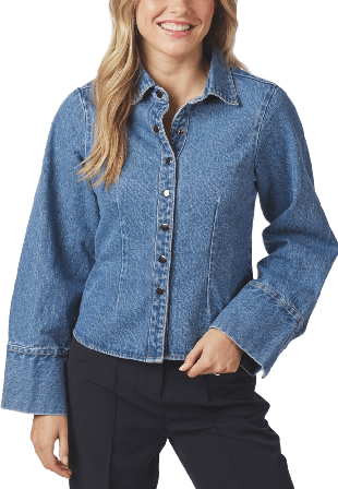 Neo Noir Rosa D Shirt Skjortor Dam Blå 44