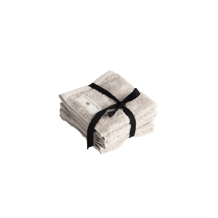 Spirit of the Nomad Handduk 30x30 cm 4-pack Badrumstextilier Beige