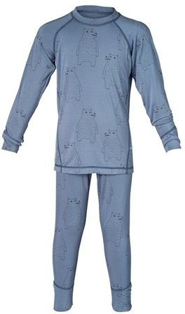 Isbjörn Polarbear Set Baselayer Kids Lagoon