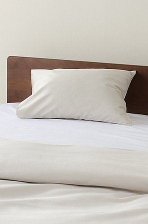 Jotex - Satin Pudebetræk Med Satin Beige - ZACK - Køb Pudebetræk hos Jotex