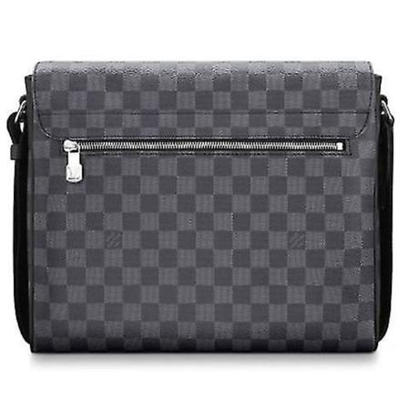 Läderpläterad axel Crossbody-väska unisex null none