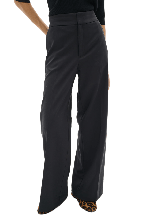 Inwear Wide Pant Trouser Byxor Dam Svart 40