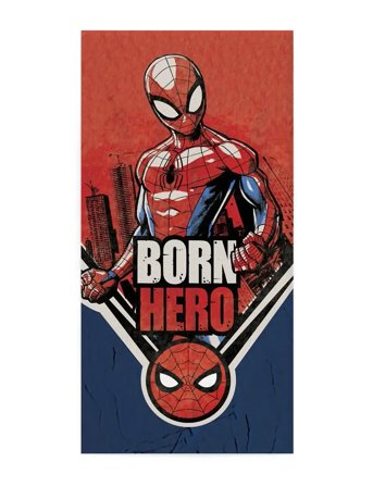 BrandMac Towel Spiderman 735 - 70X140Cm - Red - 70X140CM