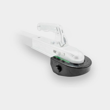 Zamek do przyczepy Combilock, 76 mm, Ø12 mm, biały - Jachtowa