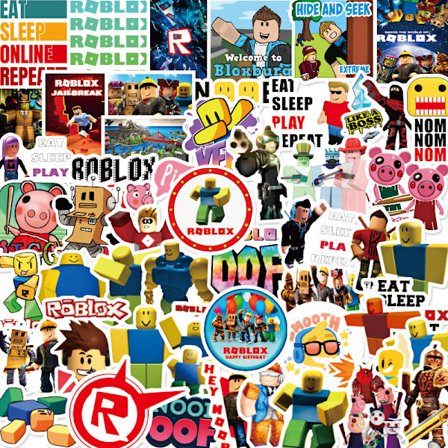 150 Roblox Stickers Tegnefilm Robles Spil Graffiti Stickers DXGHC