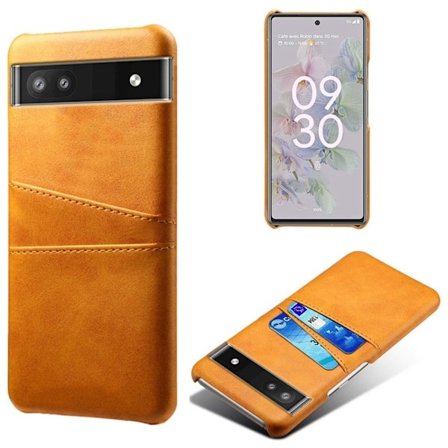 Dual Card Google Pixel 6a cover - Orange