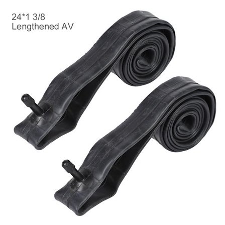 2 st Butyl Gummi Cykel Innerslang Däck 24x1.375 Förlängd AV