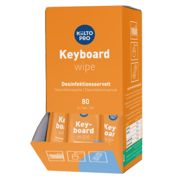 KEYBOARDWIPES ANTIBAC 80-P