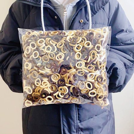 300 st mjuka gummiband hästsvanshållare 2 2