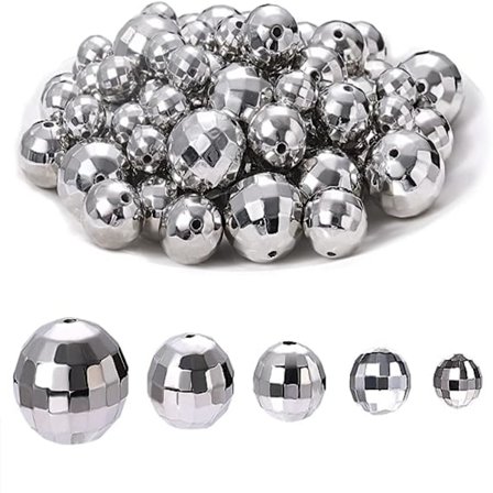 Disco Ball Beads Ball Beads Smykker