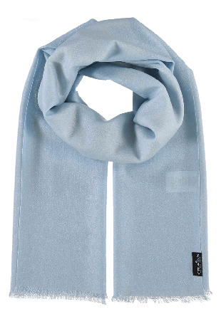 Fraas Wool Wrap Halsdukar & scarves Dam Blå 70 x 190