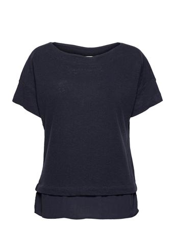 T-Shirts T-shirts & Tops Short-sleeved Blå Esprit Casual