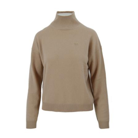 Pinko, Turtleneck Beige, Dames, Maat:M
