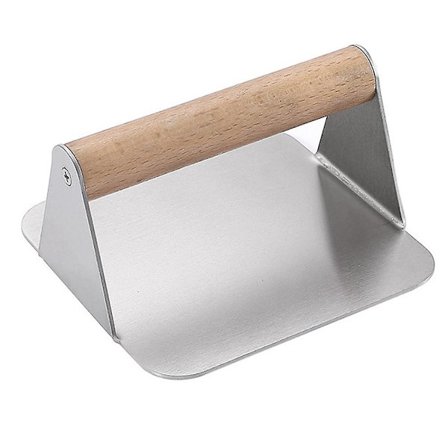 Smash Burger Presse til Grillplade, Hamburger Presse Patty Maker, Rustfrit Stål Kød Flattener Værktøj, Burger Smasher til Madlavning