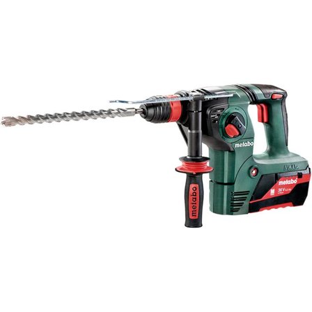 Metabo KHA 36 LTX Borhammer med 2 stk 5,2 Ah batterier og lader, Maskiner