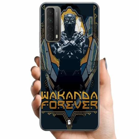 Huawei P Smart 2021 Tpu Mobilskal Black Panther: Wakanda Forev