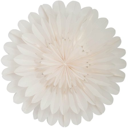 Watt & Veke - Julestjerne Lotus 60 white Hvit