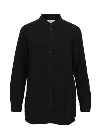 Objsanne L/S Shirt Noos Black Object