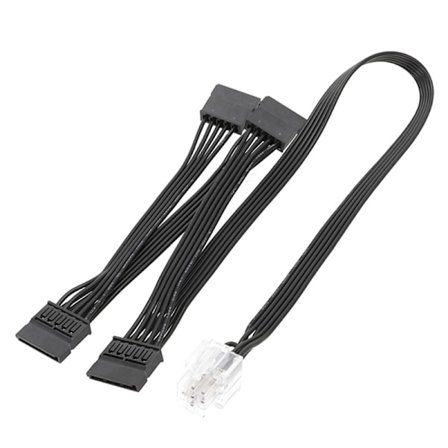 Modularkabel för LEADEX GPU Modular Line SATA 15PIN X3 X4 rakt/armbågshuvud