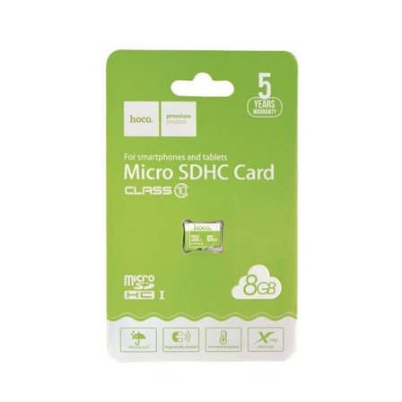 HOCO minneskort microSD TF höghastighetsminne 8GB klass 10