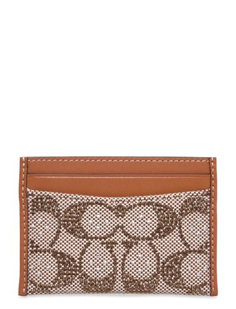 Coach Essential Card Case - Brown - ONE SIZE