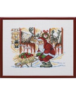 Stickpackung Bild Weihnachtsfreunde