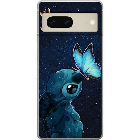 Google Pixel 7 Gennemsigtig cover Stitch sommerfugl