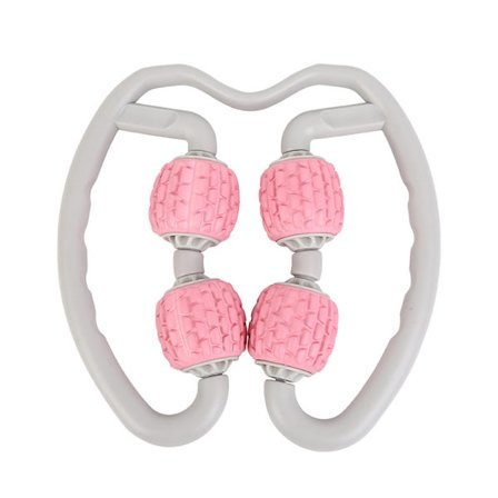 Fitness 4 Hjul Skaft Ring Benklämma Massager Muskelavslappning Rullande hjul