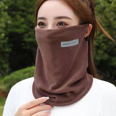 Utendørs Unisex Vinter Varm Strikket Hals Skjerf Fiske Sykling Taktisk Fottur Ansiktsdeksel Hals Gaiter Campingutstyr