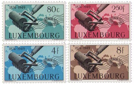 Luxembourg 1949 - MICHEL 460-463 - Postfrisk