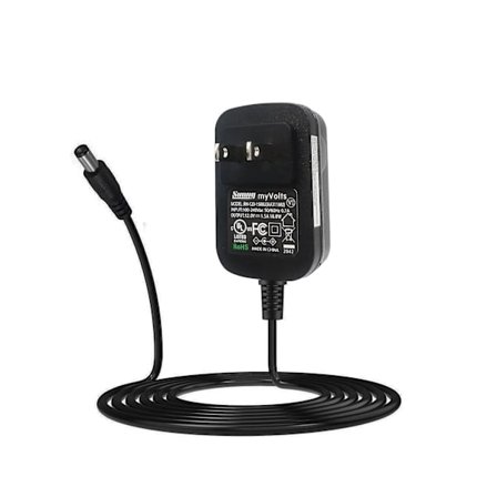 12V myVolts erstatningsstrømforsyning kompatibel med TP Link Deco M5 V1, AC1300 Mesh WiFi-system