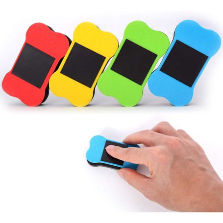 Magnetiske tavleviskere til tavlepenne og markere. Ideel til børn, hjemmet, skolen og kontoret