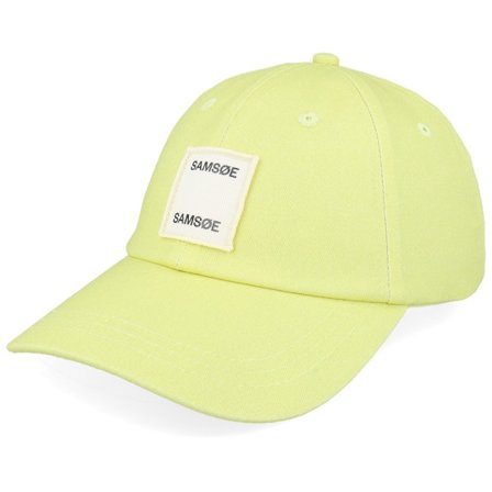 Samsøe Samsøe - Gul unconstructed Caps - Sasamsoe Cap Dusty Yellow Dad Cap @ Hatstore