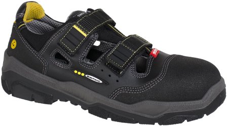 Jalas 1510 Antislip Turvakengät S1, musta, leveä 36, Kengät