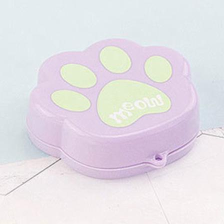 Cartoon Cat Claw Cup Bärbar Silikon Infällbar Hopfällbar Kopp
