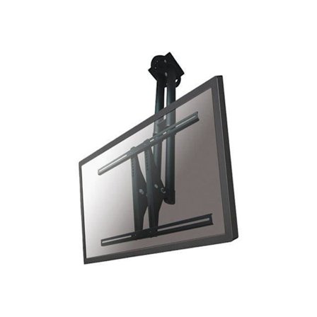 Kattotuki litteille näytöille - NEWSTAR - PLASMA-C100BLACK - Säädettävä korkeus - Paino 50 kg - Musta