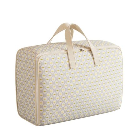 Kraftiga förvaringsväskor med handtag, extra stora flyttväskor, hopfällbara klädförvaringsväskor sängorganisatörväskor med dubbel dragkedja 60L VHE