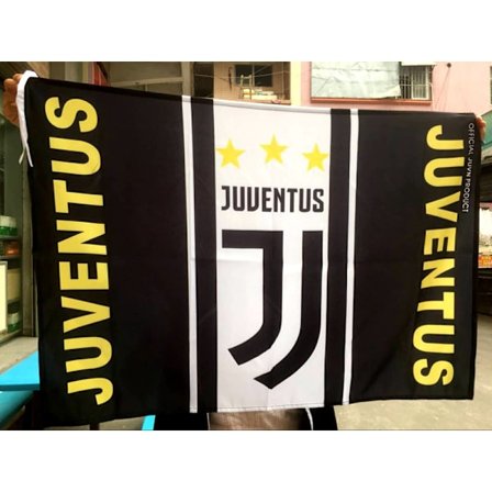 Fodboldfans flag Real Madrid Liverpool AC Milan fans flag 1m f