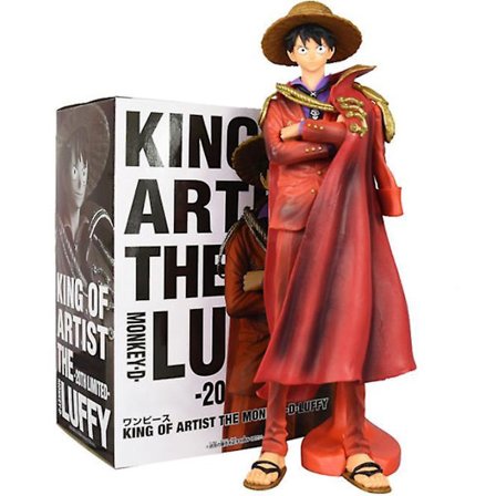 One Piece Tema Dukke Leke Monkey D. Luffy 25cm Samleobjekt Gave