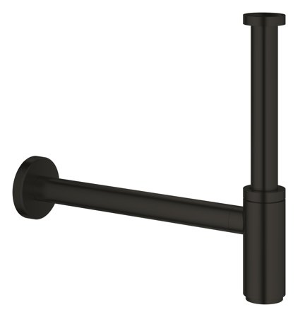 Grohe 295032430 Vannlås 1 1/4", Svart, Innendørsavløp