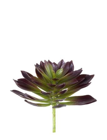 Flora Succulent 20 Cm. Home Decoration Paper Flowers Green Lene Bjerre