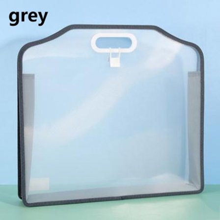 Dokumentveske Stor kunstportefølje GRÅ