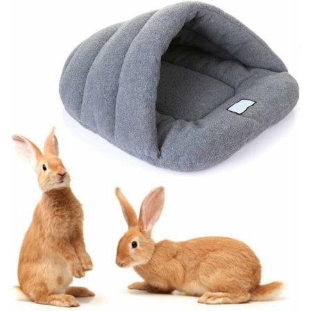 Katt Kanin Kudde Korg Vinter Sovsäck för Små Husdjur
