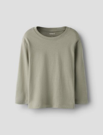 name it Nmmvobbo Ls Nreg Top Noos - Khaki green - 110