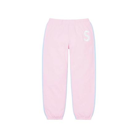 Supreme, Cropped Trousers Roze, Heren, Maat:L